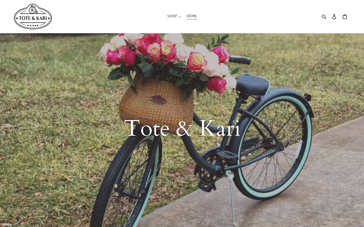 toteandkari.com homepage screenshot