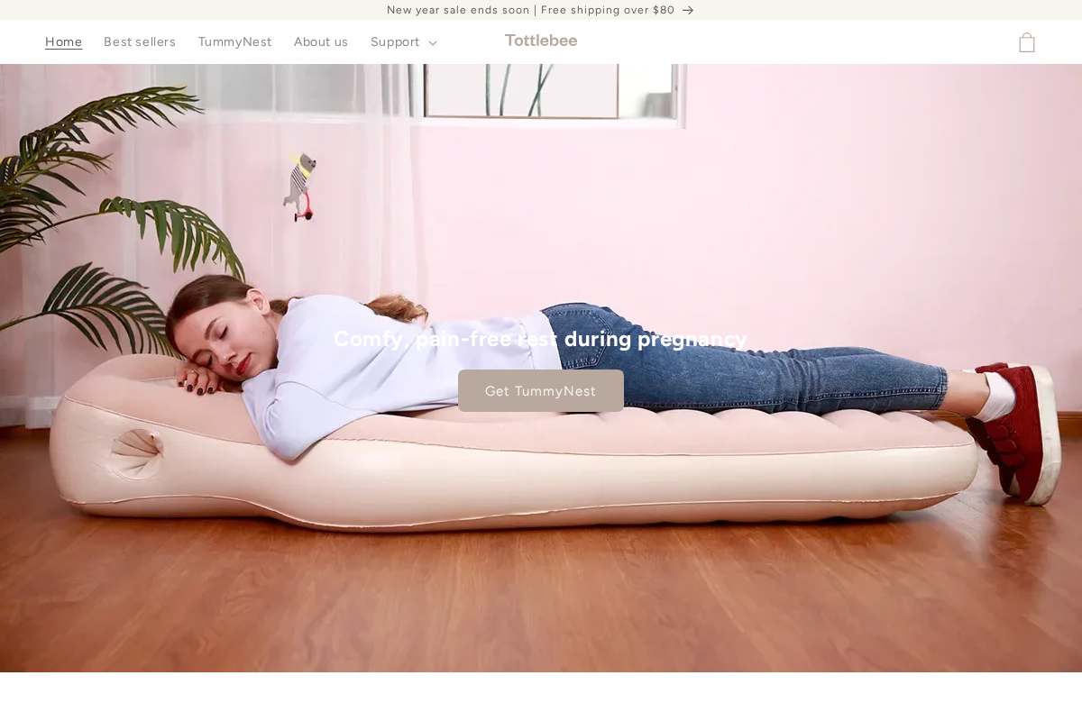 Tottlebee homepage screenshot