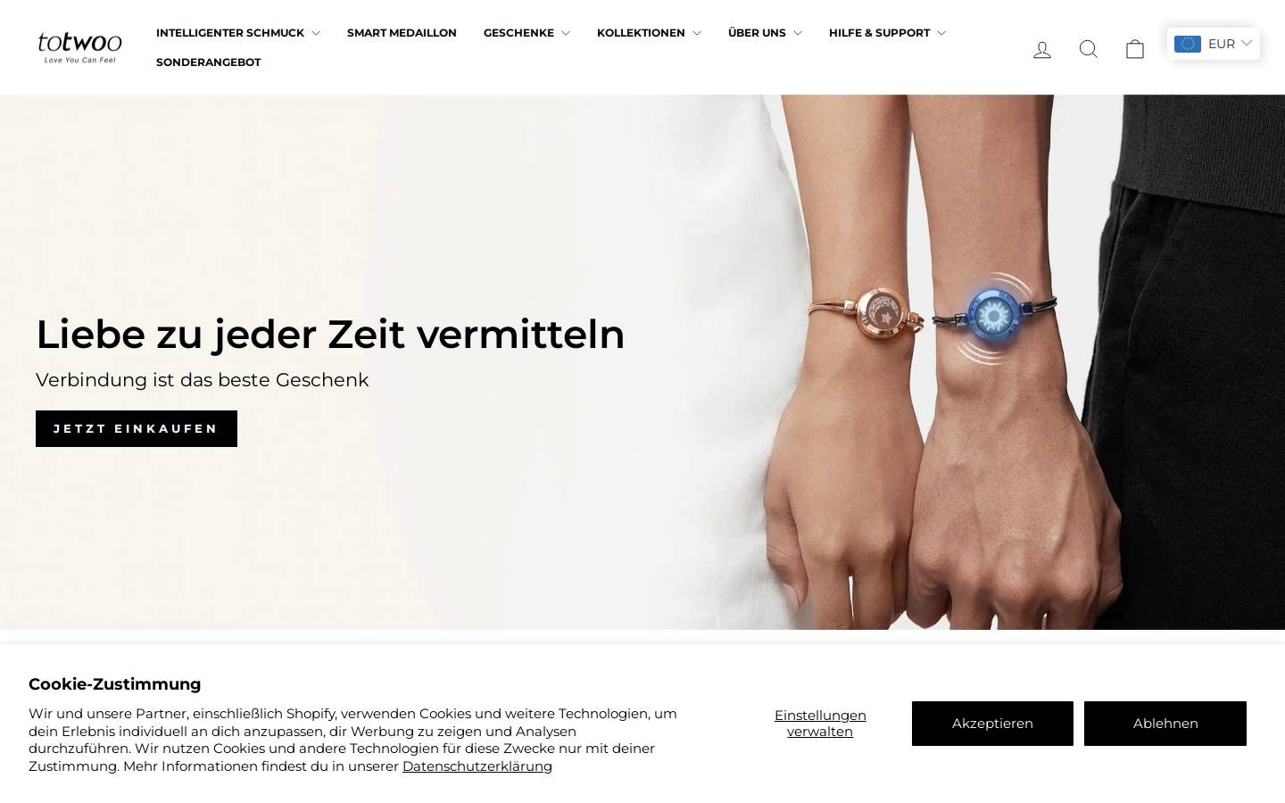 Totwoo homepage screenshot