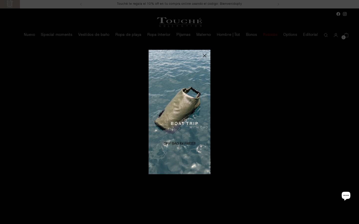 touchepanama.com homepage screenshot
