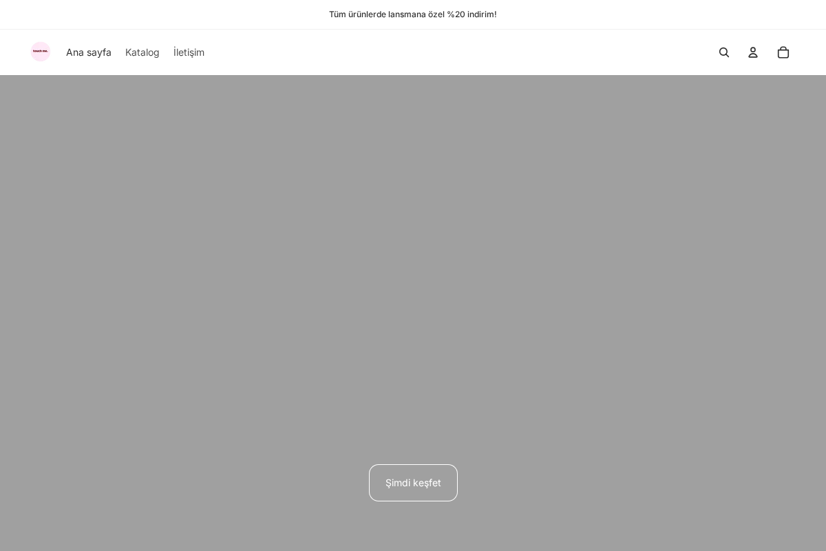 touchme homepage screenshot