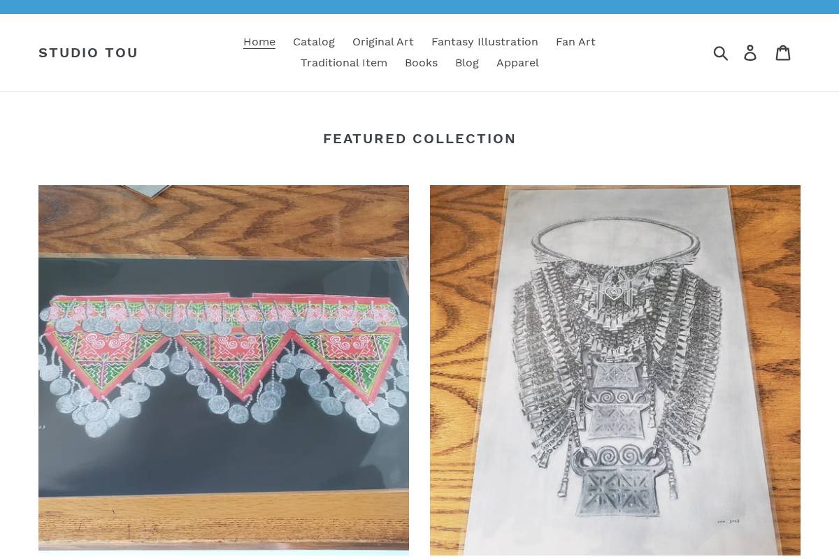 touher.com homepage screenshot