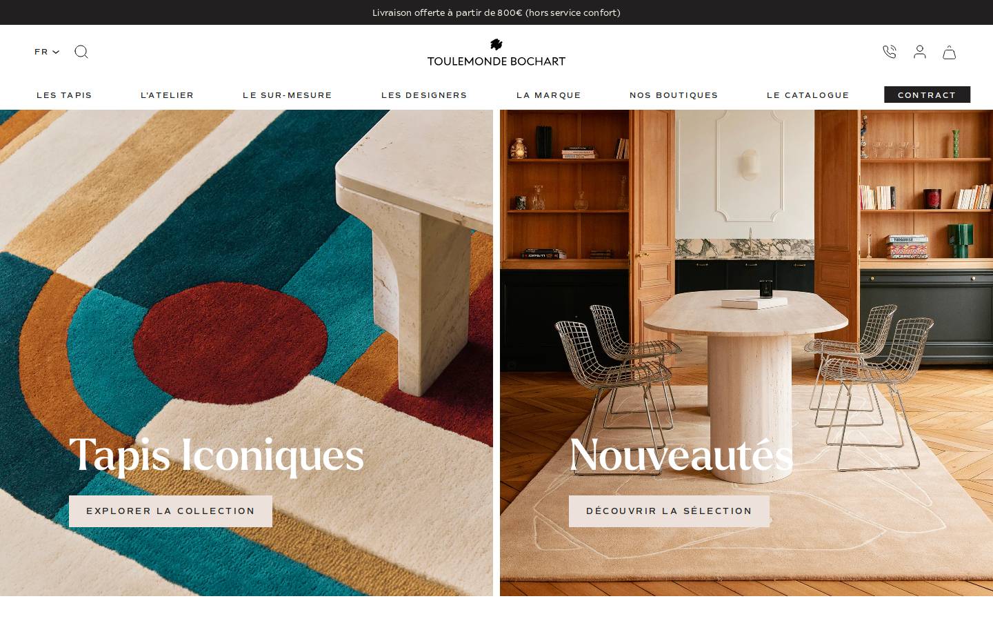 toulemondebochart.com homepage screenshot