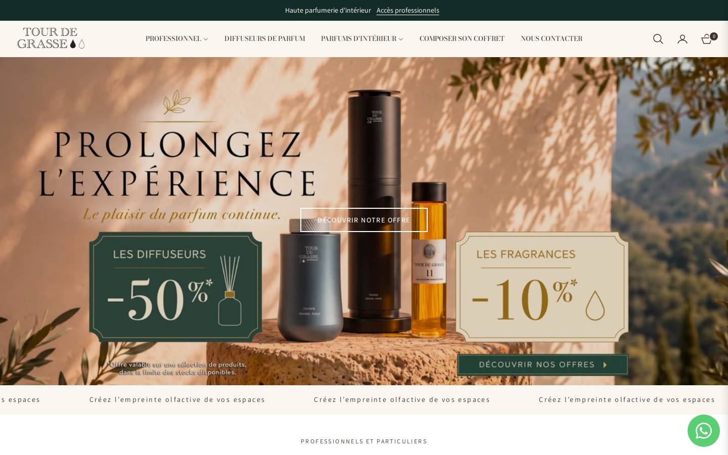 Tourdegrasse homepage screenshot