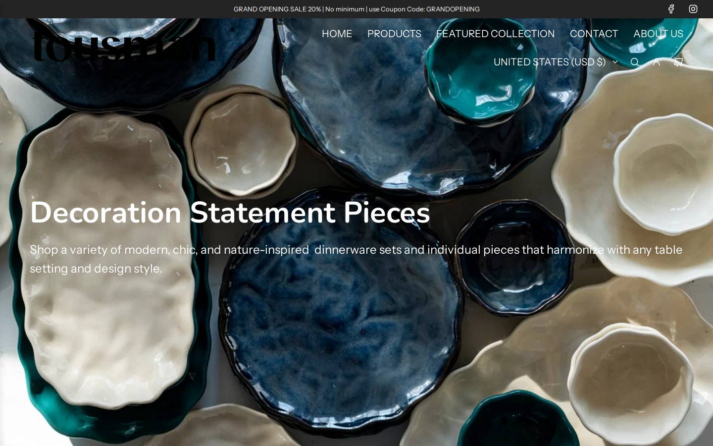 tousman.com homepage screenshot