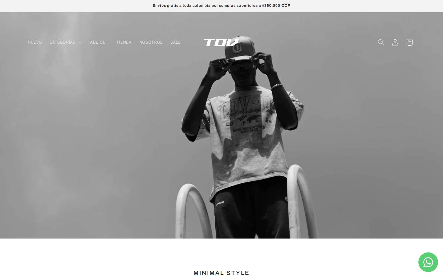 tov-studios.com homepage screenshot