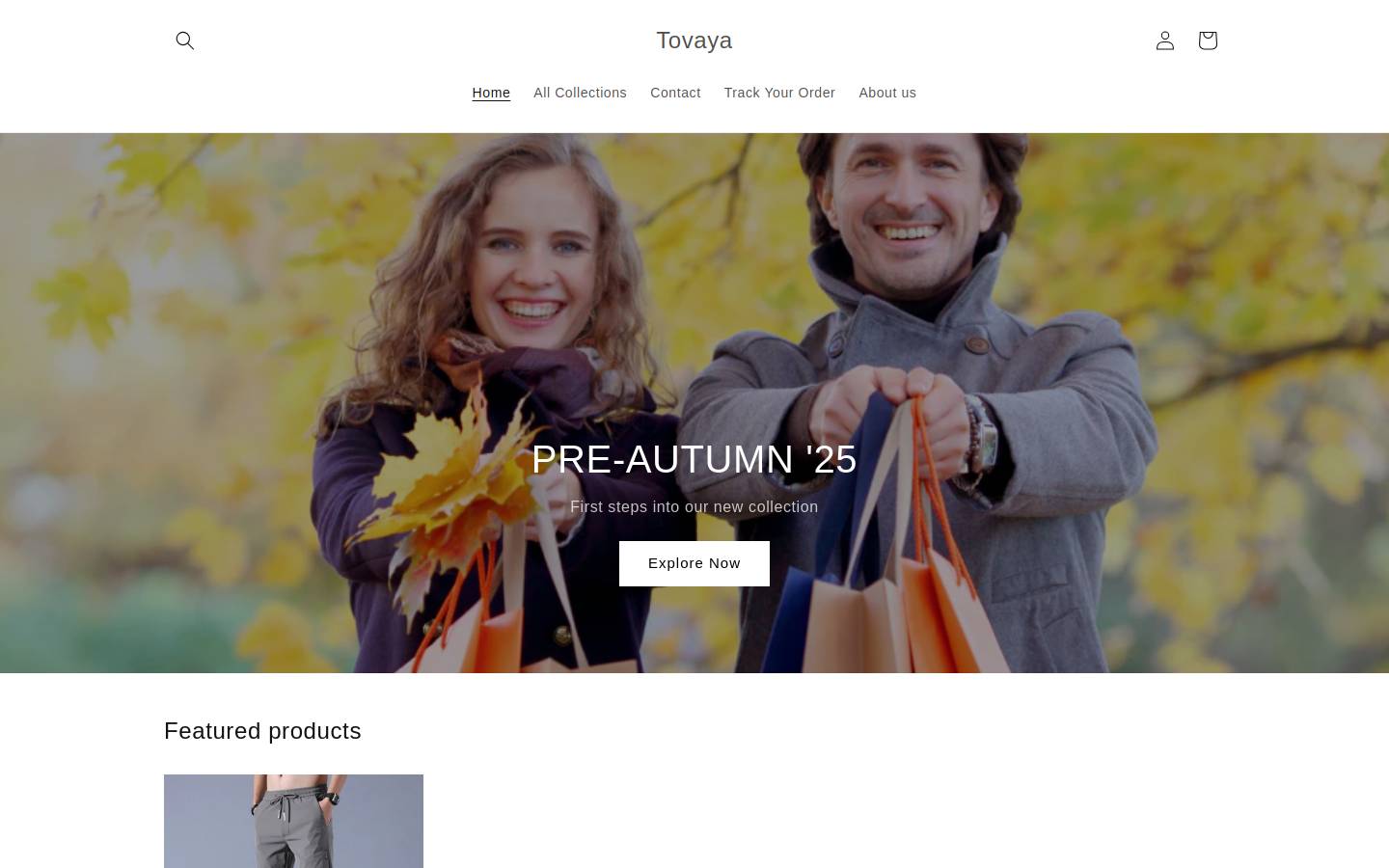tovaya.nl homepage screenshot