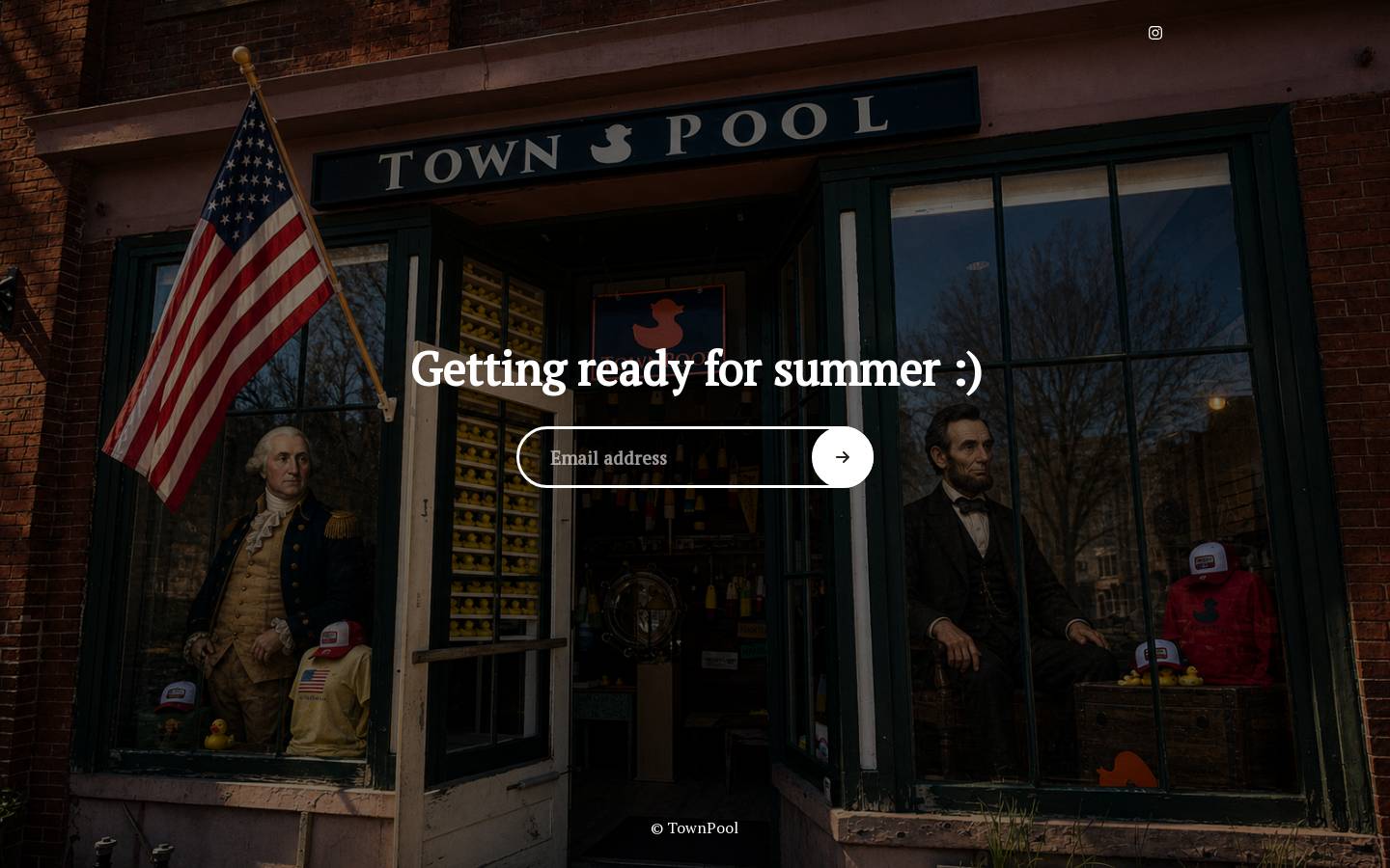 townpool.com homepage screenshot