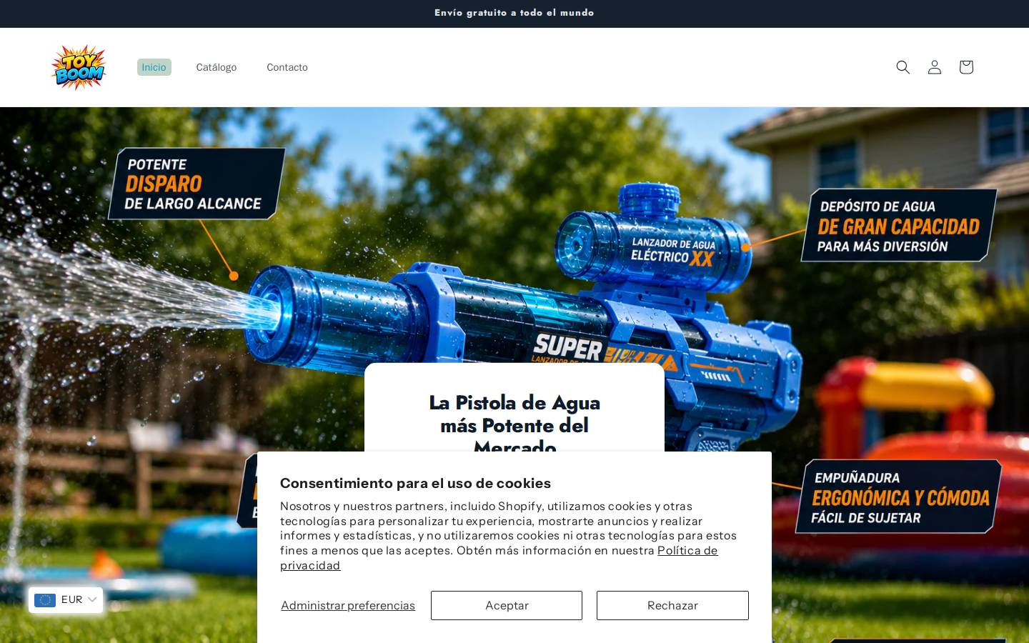 toyboom.shop homepage screenshot