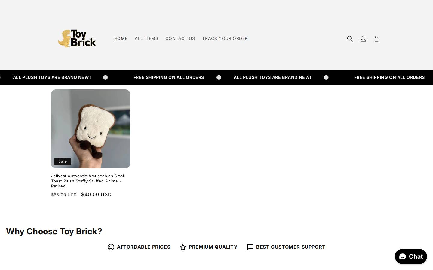 toybrick.store homepage screenshot