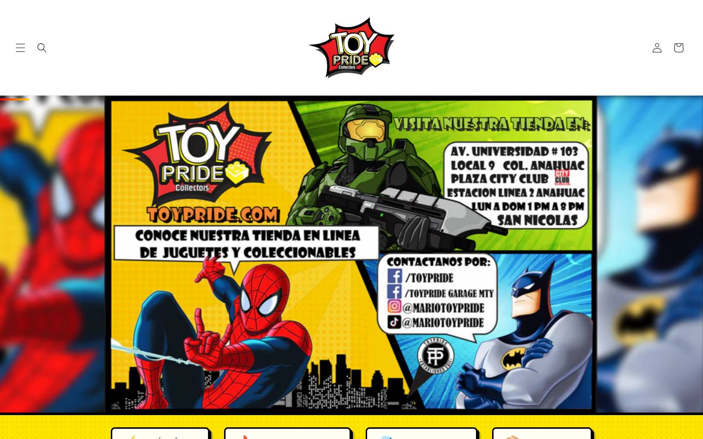 toypride.com homepage screenshot