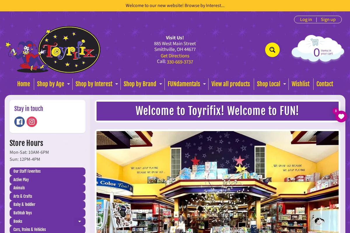 toyrifix.com homepage screenshot