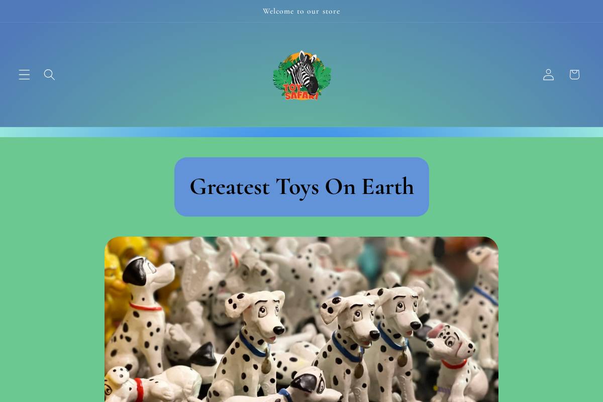 toysafaritoys.com homepage screenshot
