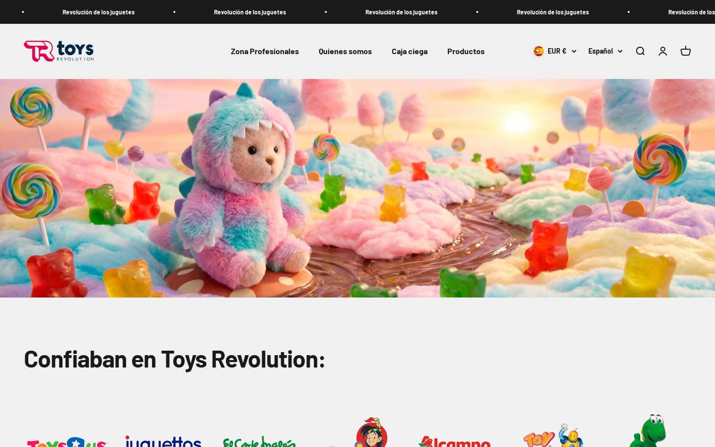 toysrevolution.es homepage screenshot