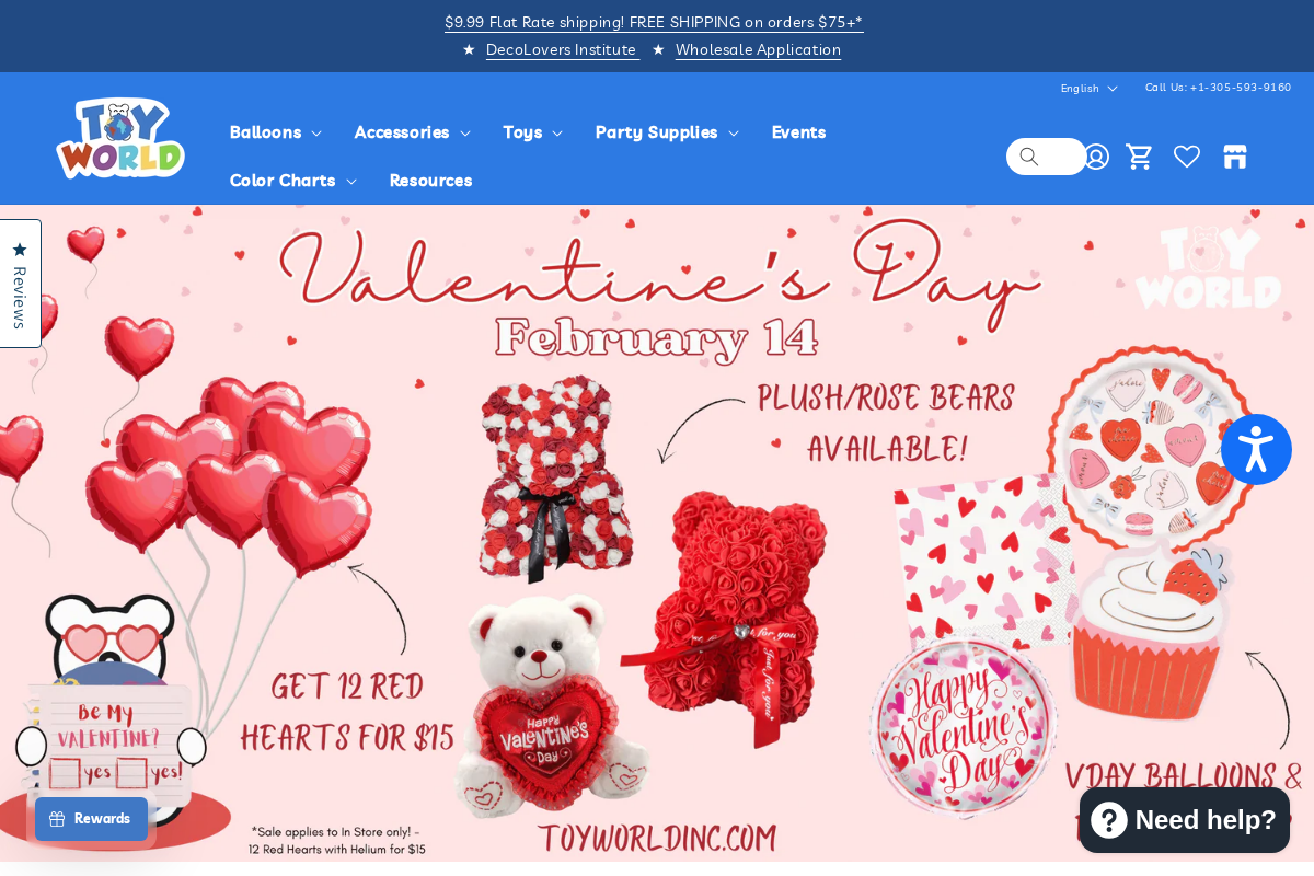 Toy World Inc homepage screenshot