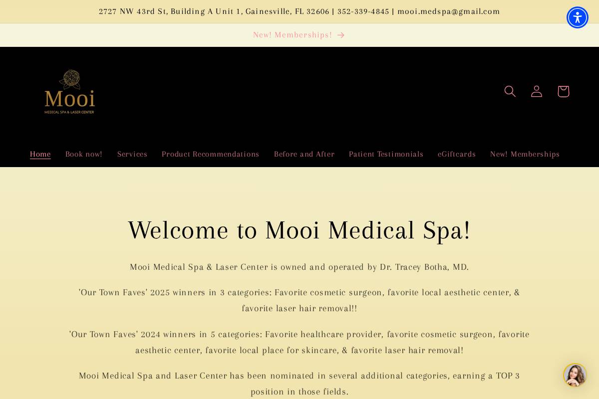 traceybotha.com homepage screenshot