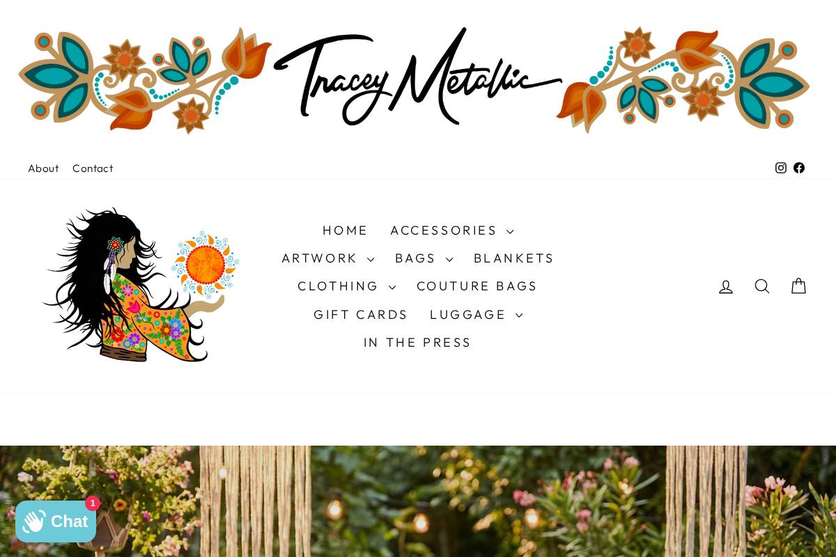 traceymetallic.com homepage screenshot