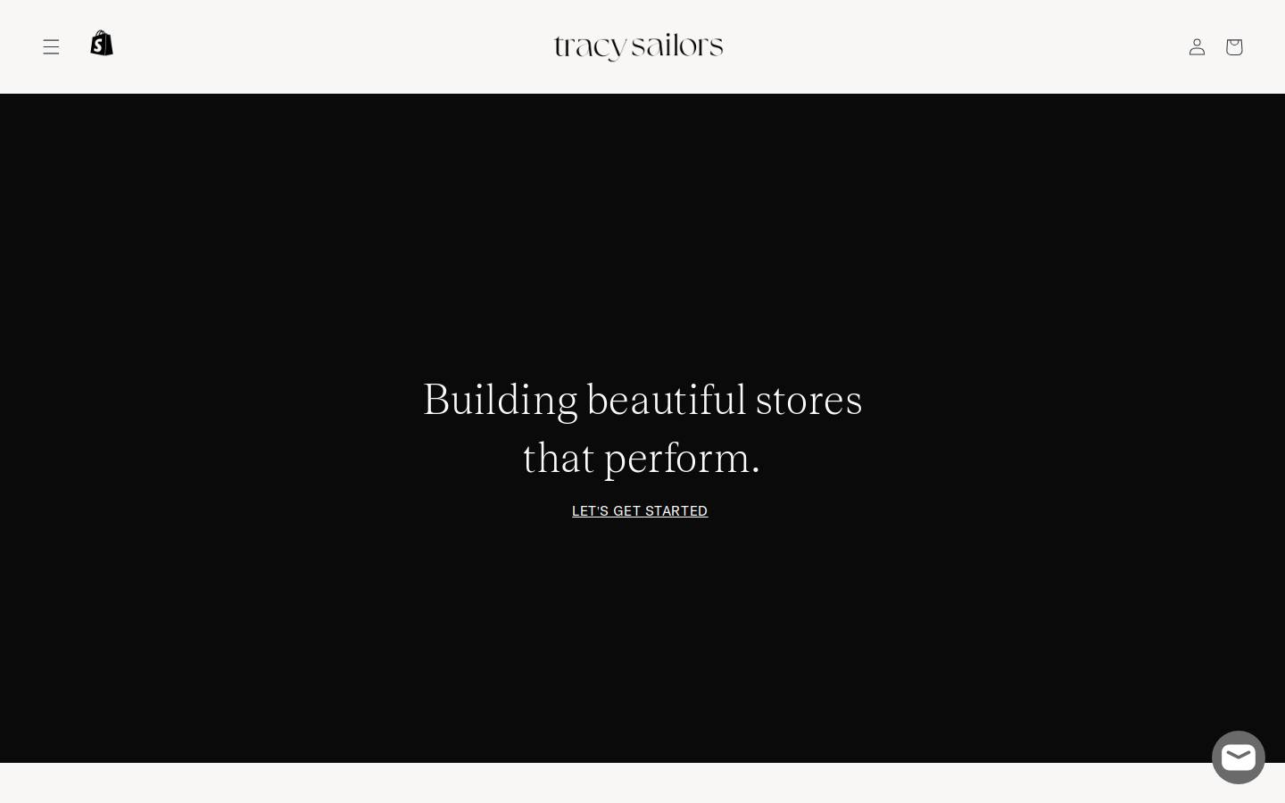 tracysailors.com homepage screenshot