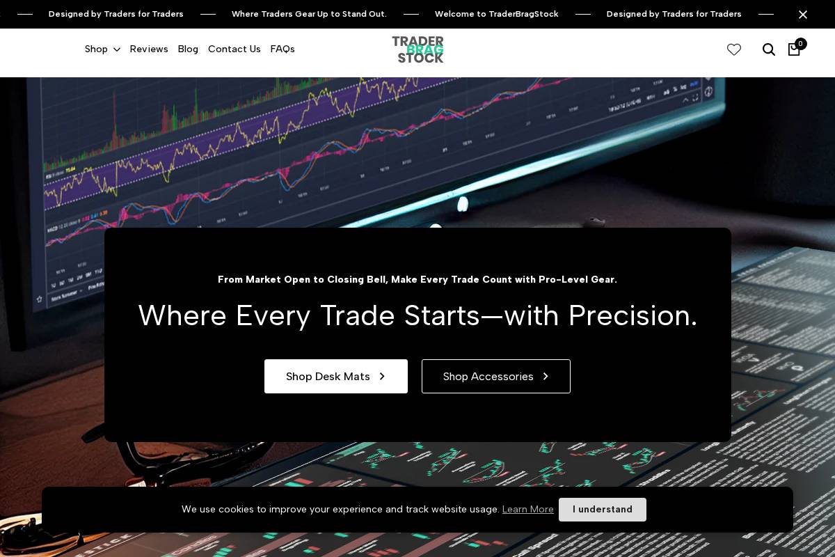 traderbragstock.com homepage screenshot