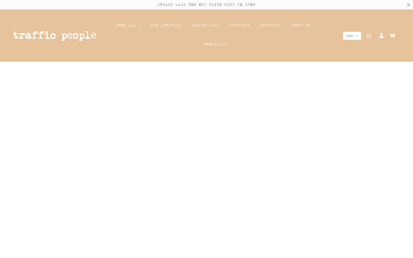 Traffic People homepage screenshot