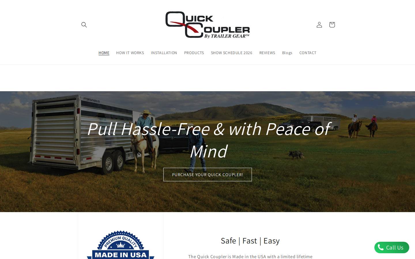 trailergear.com homepage screenshot