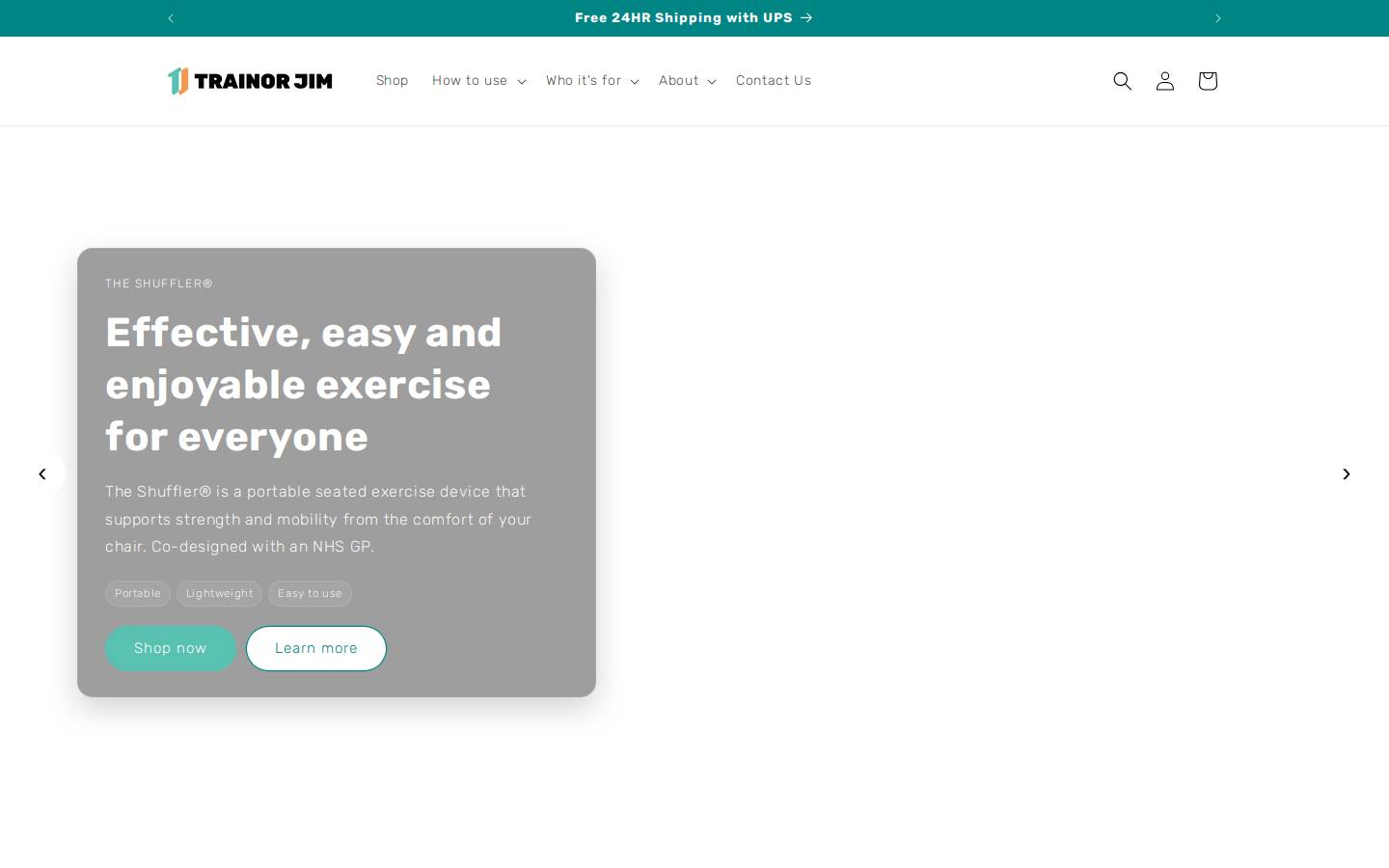 Trainor Jim Ltd homepage screenshot
