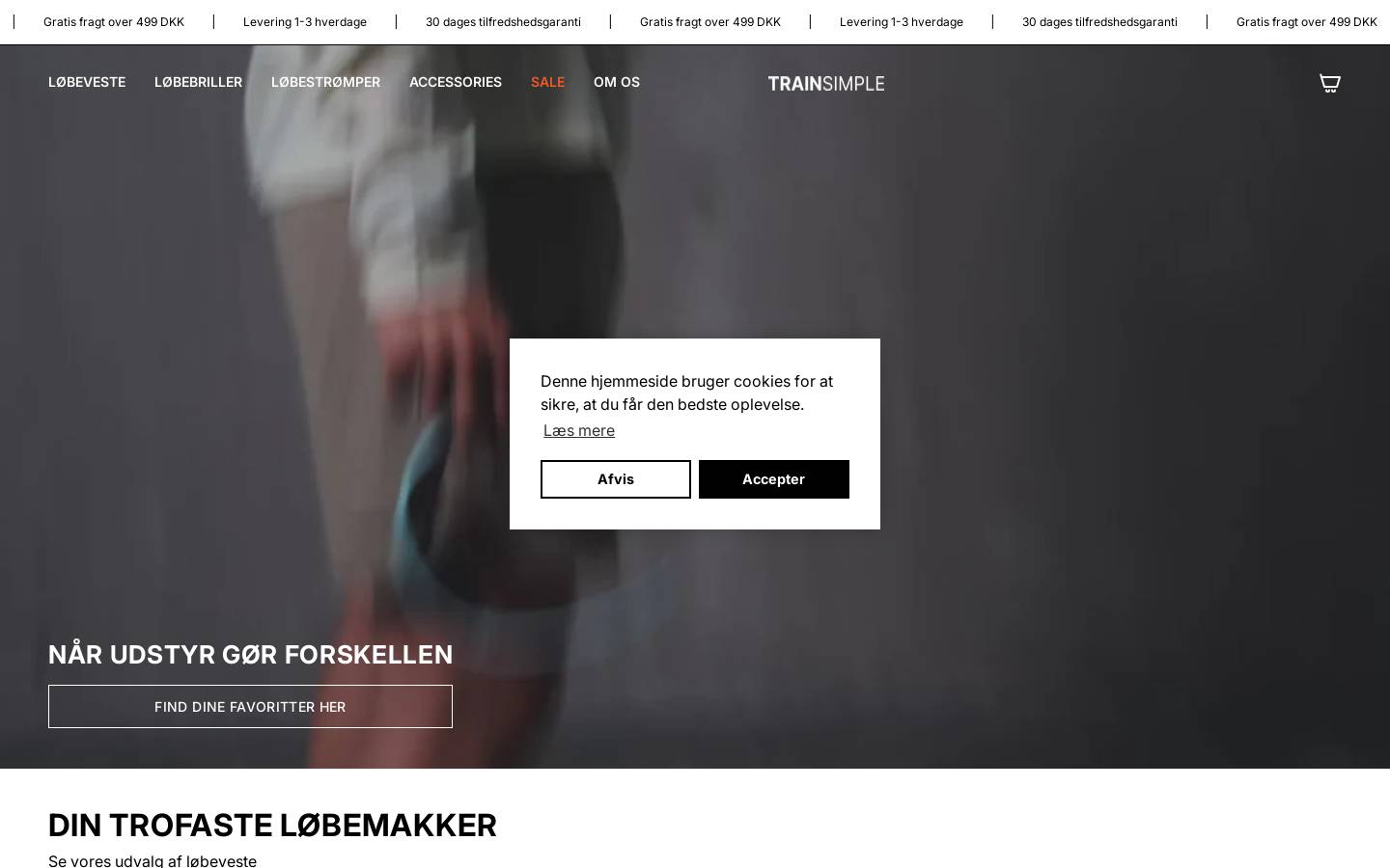 Trainsimple  homepage screenshot