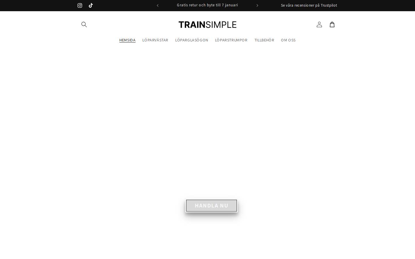 trainsimple.se homepage screenshot