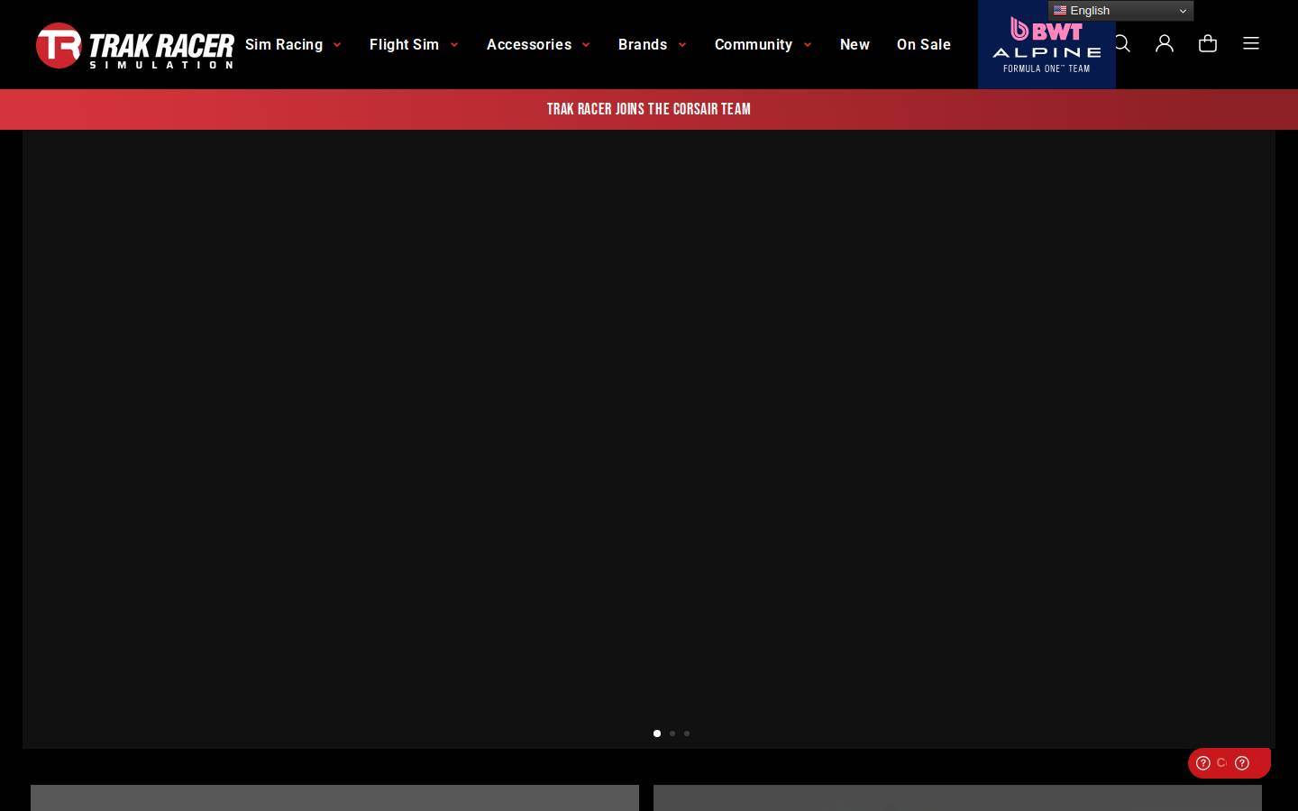 Trak Racer homepage screenshot