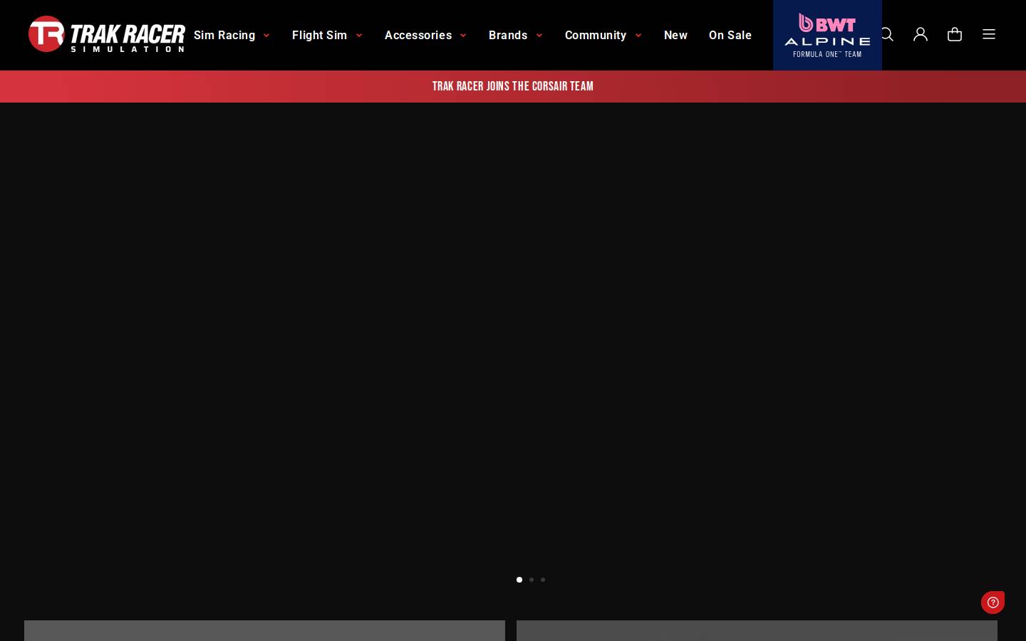 Trak Racer homepage screenshot