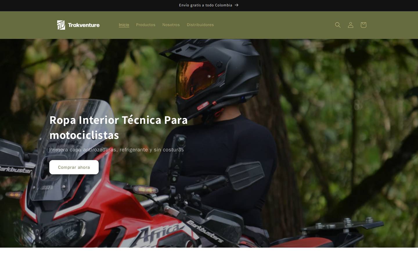 trakventure.com homepage screenshot