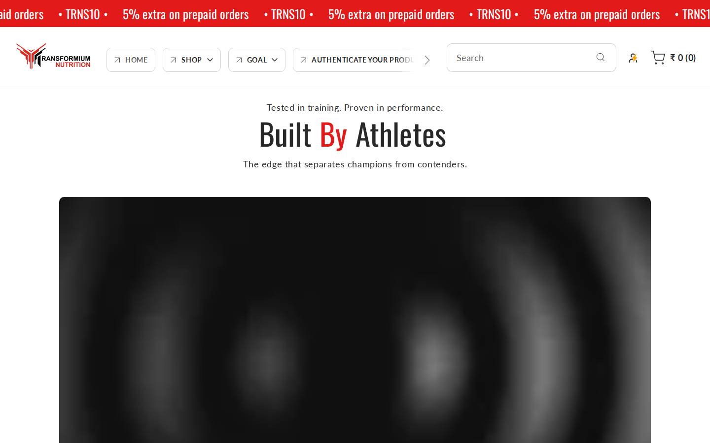 transformium.co homepage screenshot