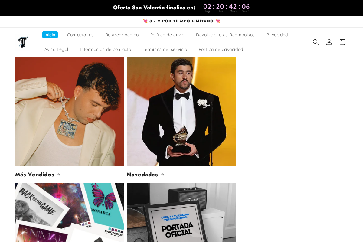 Traptoon homepage screenshot