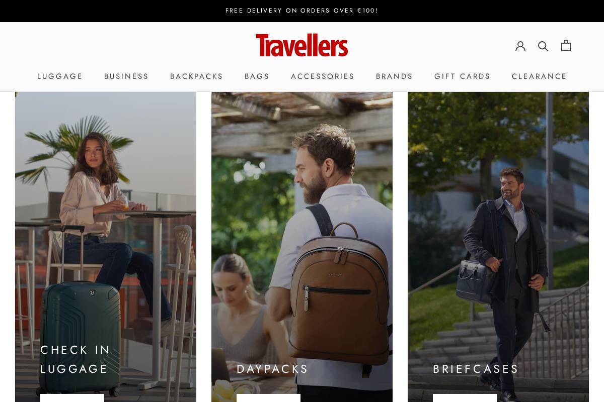travellers1948.com homepage screenshot