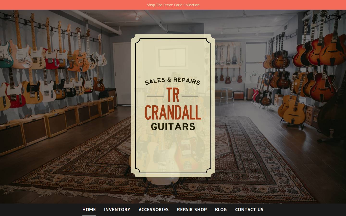 trcrandall.com homepage screenshot