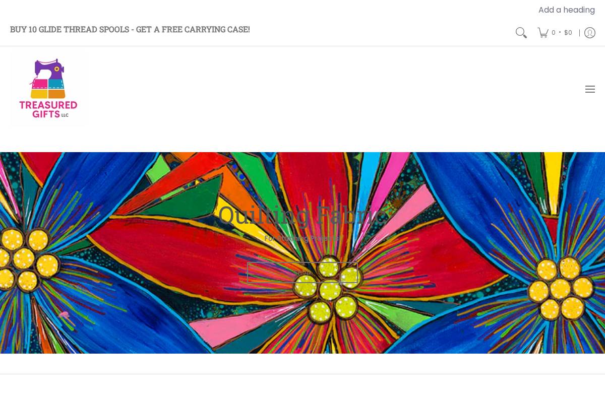 treasuredgiftsllc.com homepage screenshot