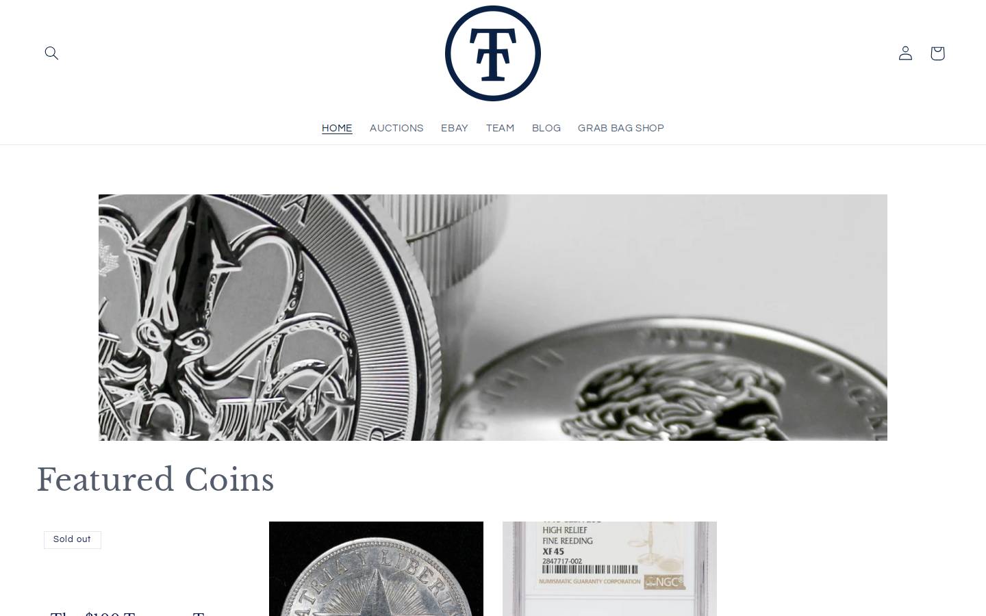treasuretown.com homepage screenshot