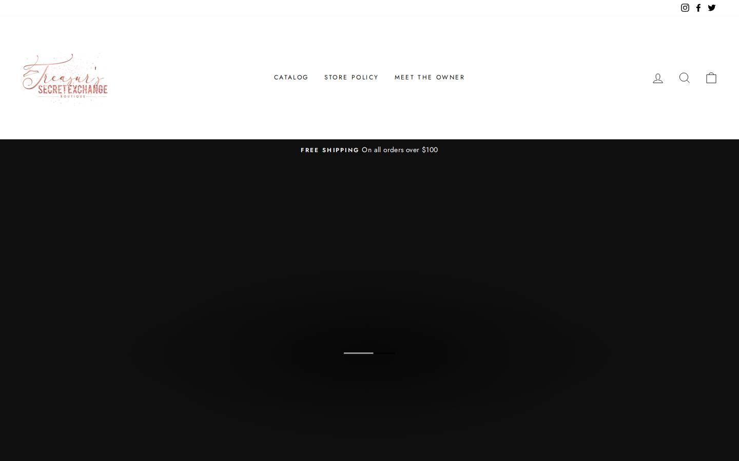 treasursecretxchange.com homepage screenshot