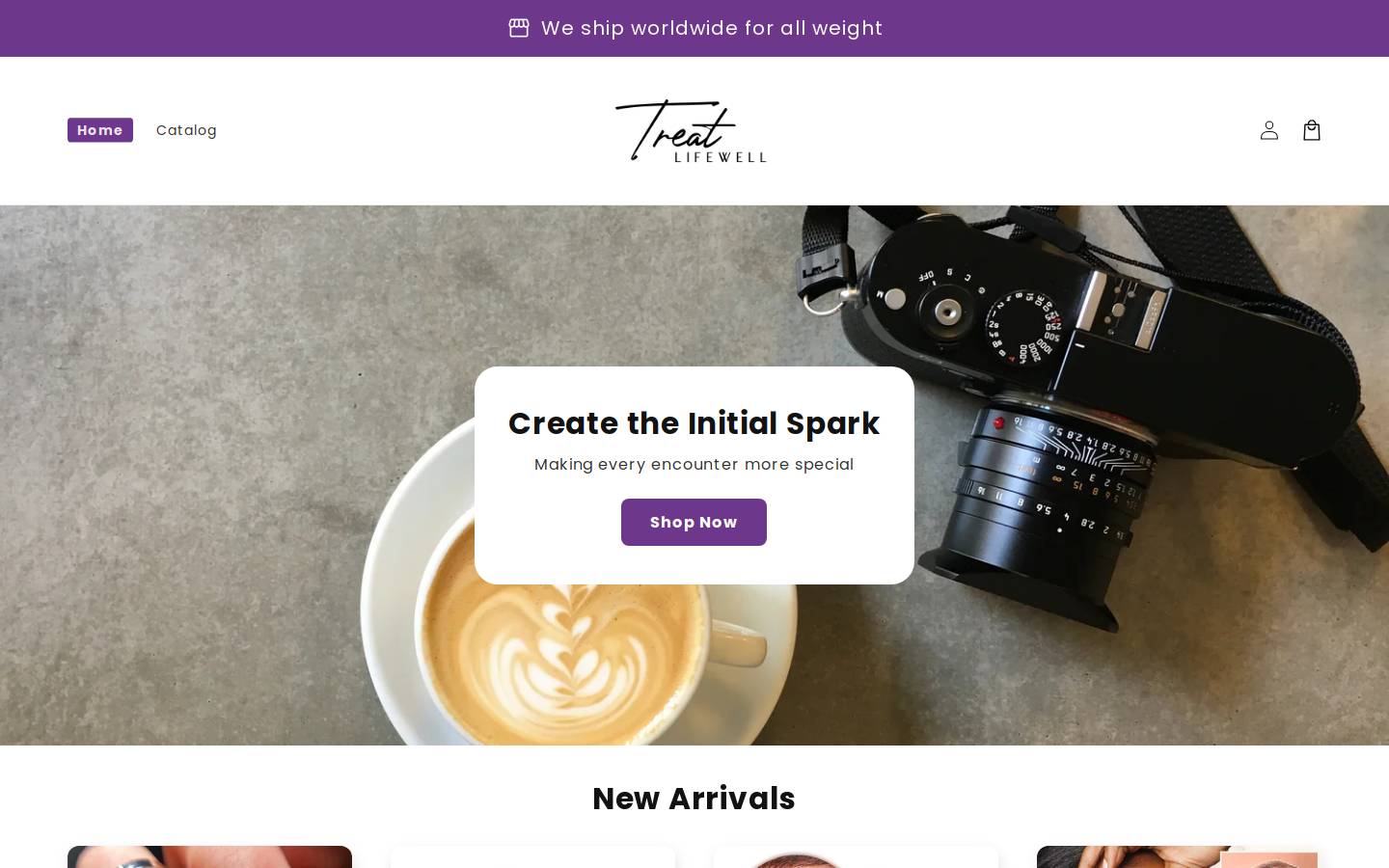treatlifewell.com homepage screenshot