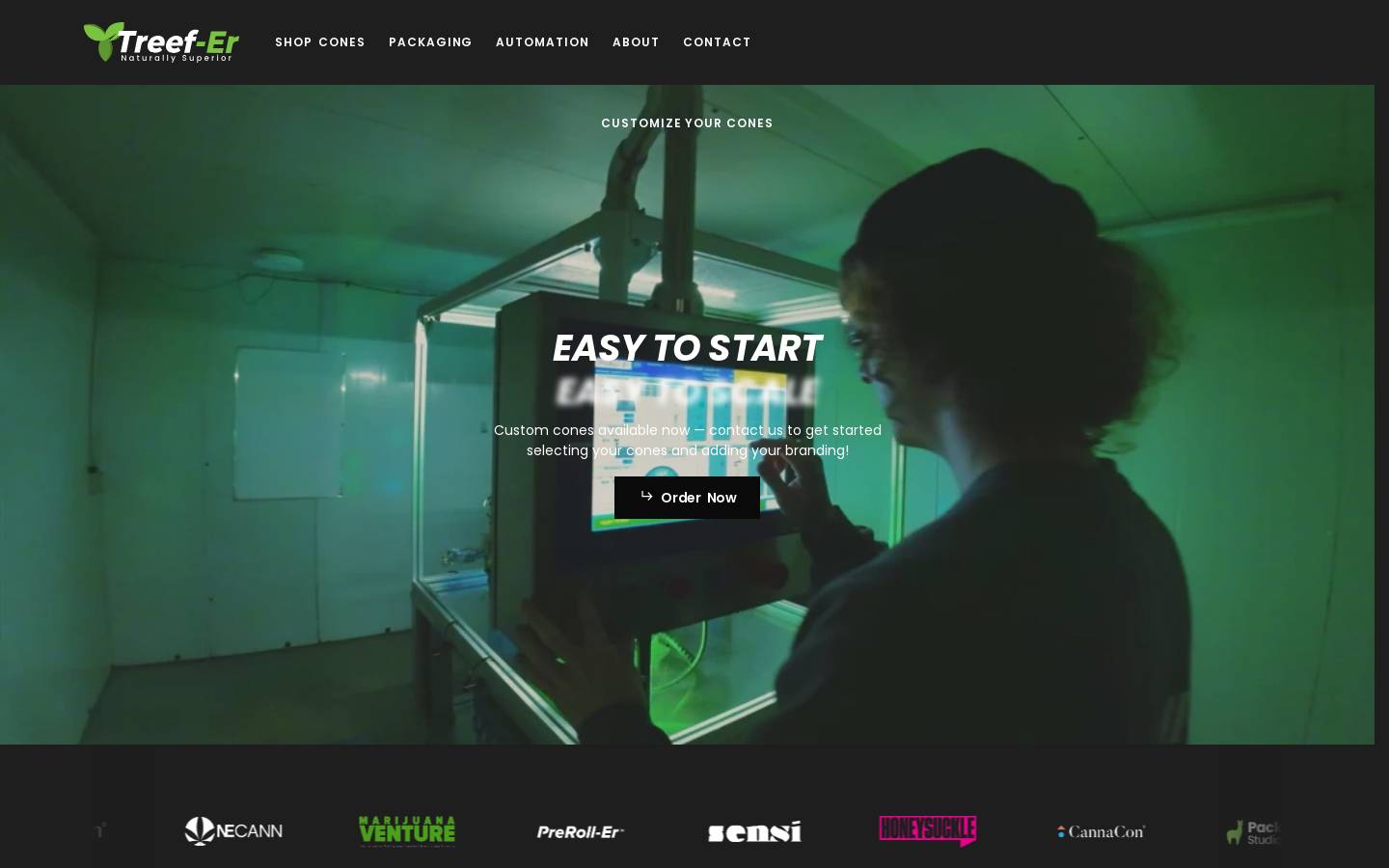 treef-er.com homepage screenshot