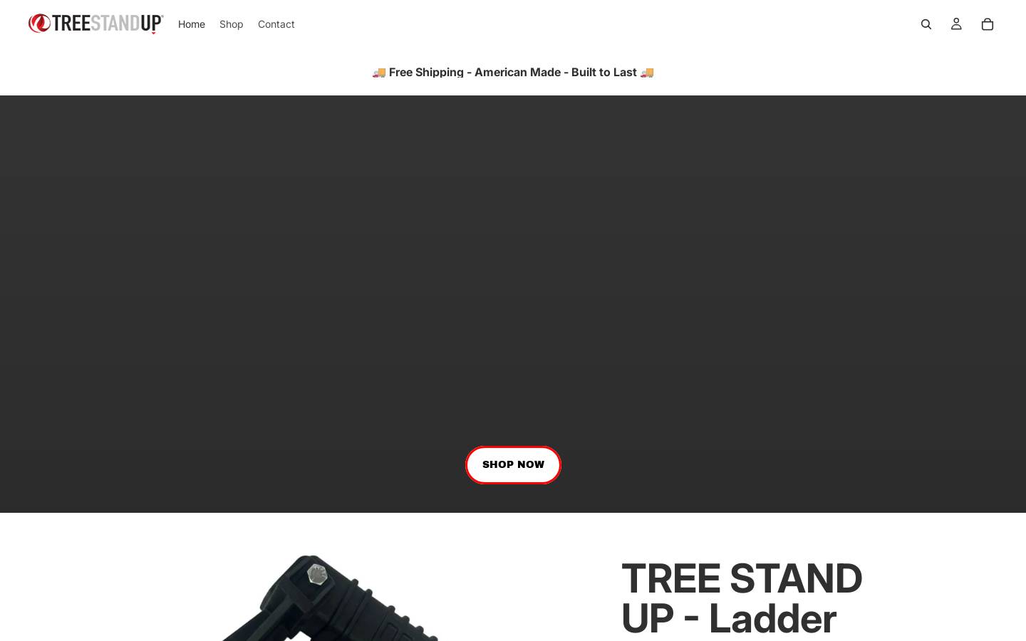 treestandup.com homepage screenshot