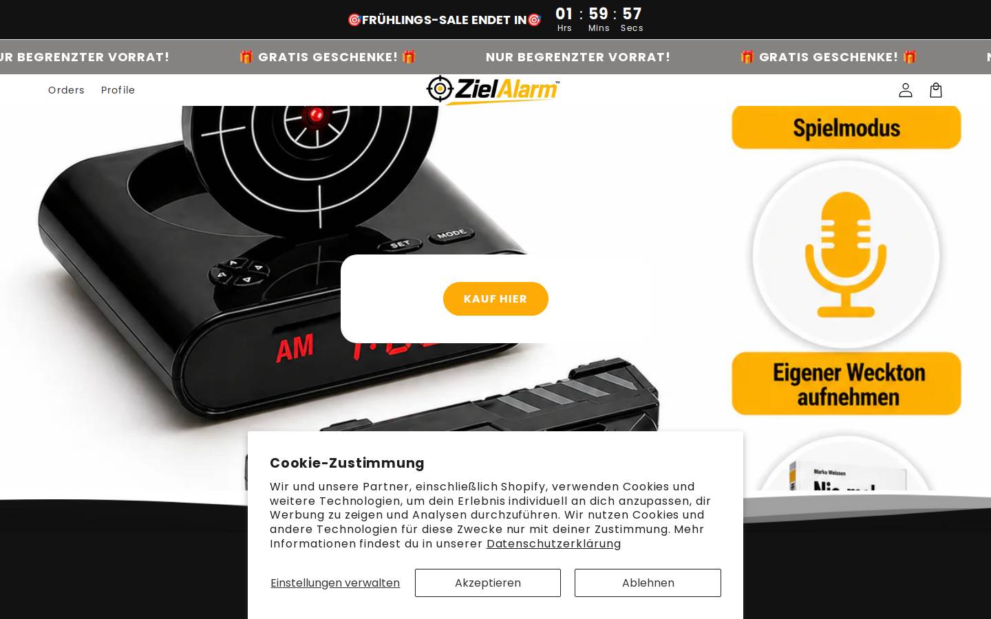treffwecker.com homepage screenshot