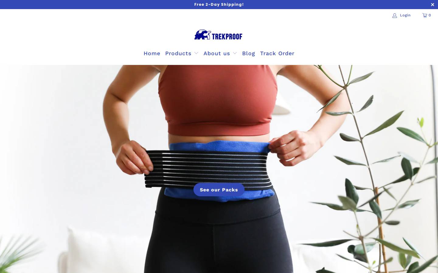 trekproof.com homepage screenshot