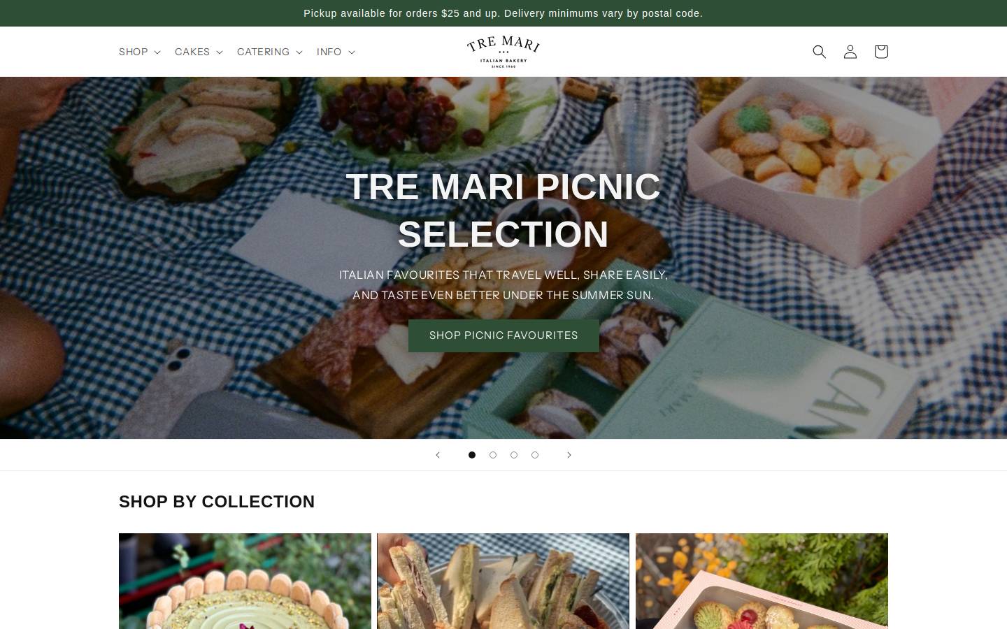 tremari.ca homepage screenshot