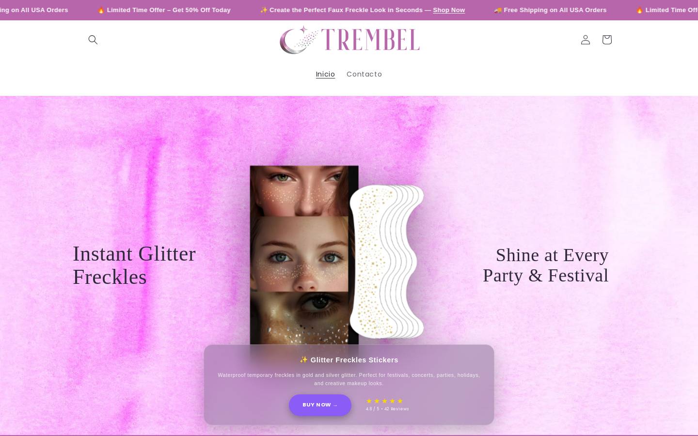 trembel.com homepage screenshot