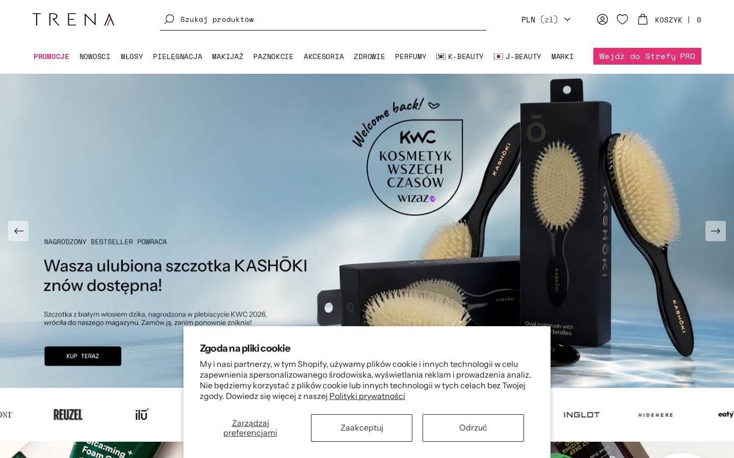 trena.pl homepage screenshot