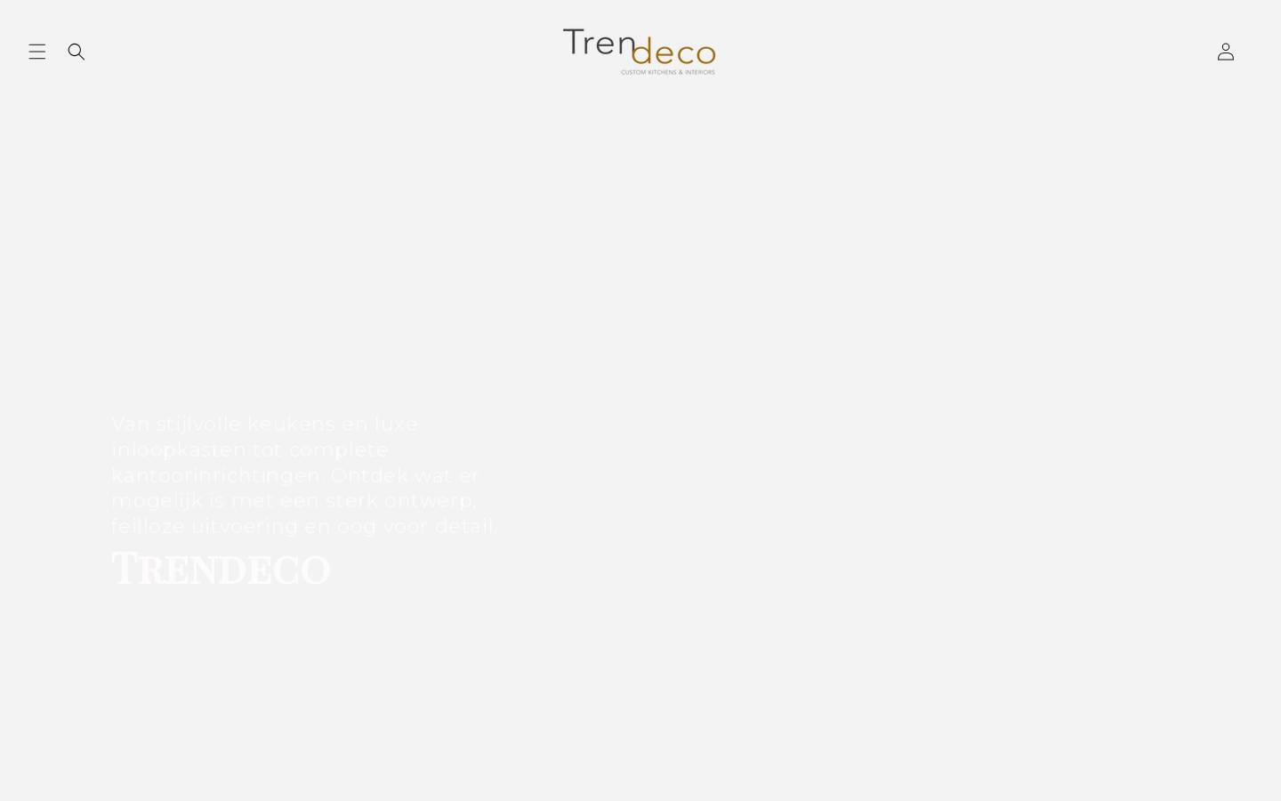 trendeco.nl homepage screenshot
