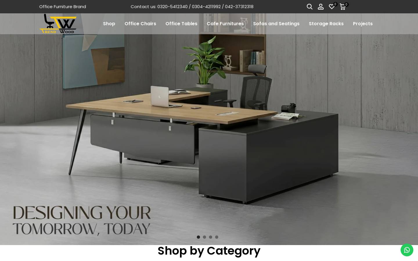 trendwoodpk.com homepage screenshot