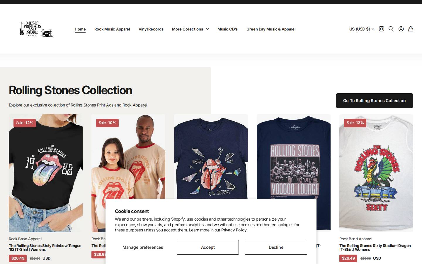 trendyproducts.net homepage screenshot