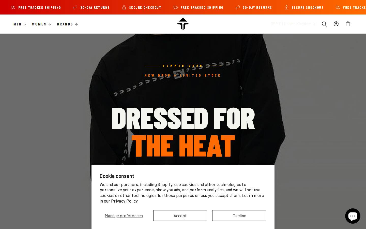 trenqor.com homepage screenshot